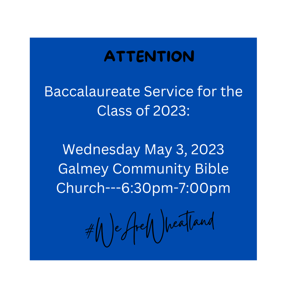 Baccalaureate Services for 2023